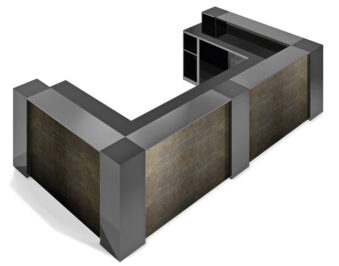 Modulare Rezeption Square von Fit Interiors bei OLYMP